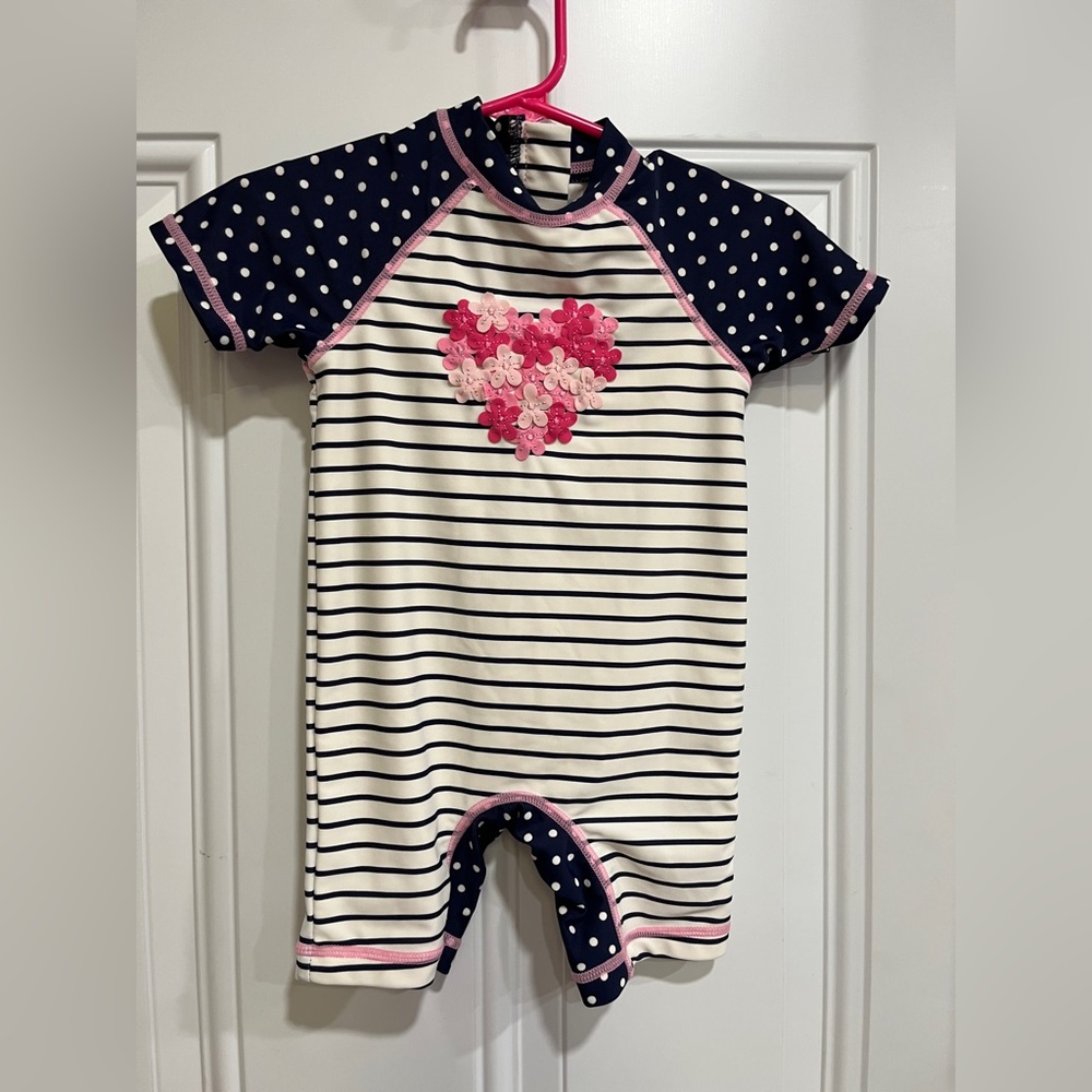 Little Me toddler swimsuit 18 months EUC